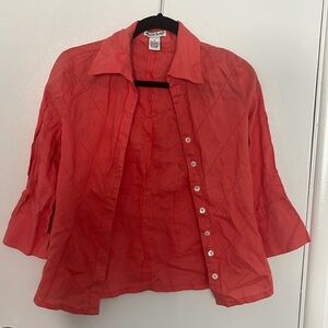 Alexandra Bartlett linen blouse